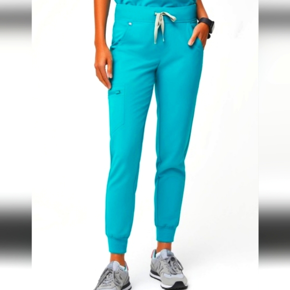 Figs Other Rare Teal Figs Womens Jogger Scrub Bottoms Poshmark